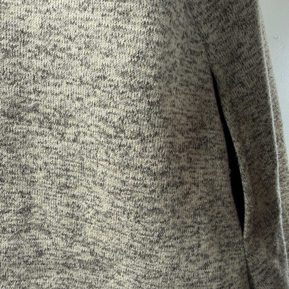 Damee Inc Heathered Knit Swing Coat Size 2X Wired Collared Button Front Size - Picture 6 of 9